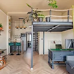 Rustic Gallery With Panoramic View And Ac Apartament Budapeszt