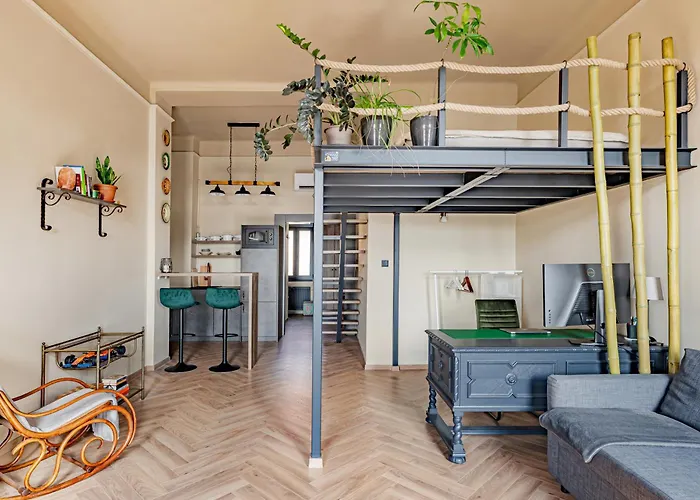 Rustic Gallery With Panoramic View And Ac 公寓 布达佩斯
